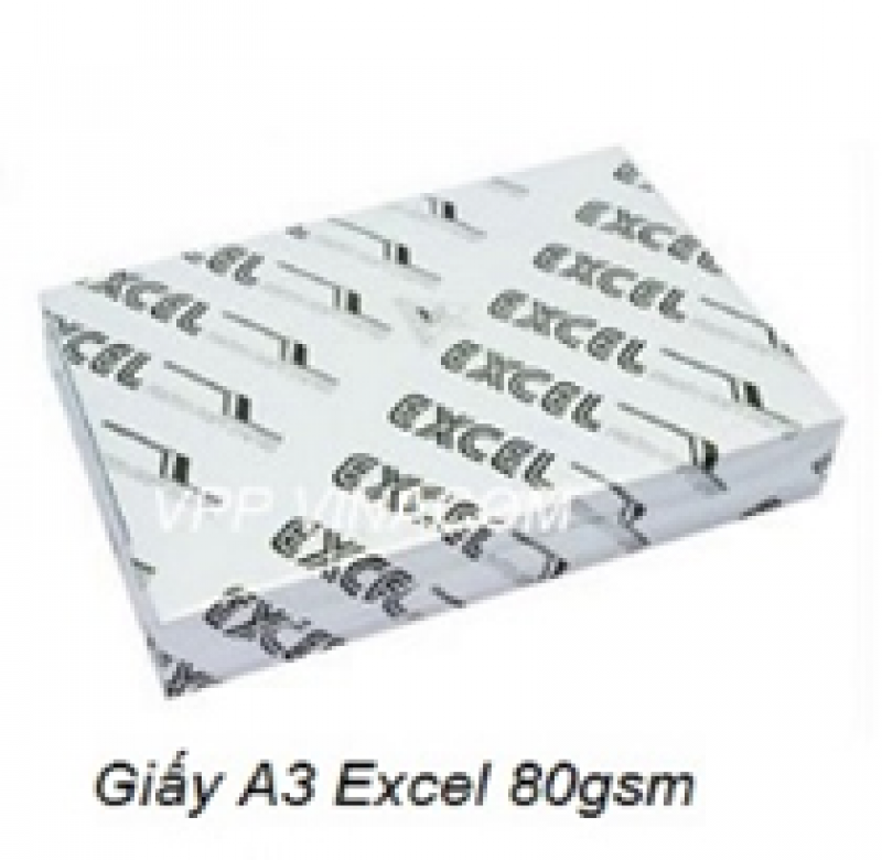 Giấy Excel 80 Indo A3 