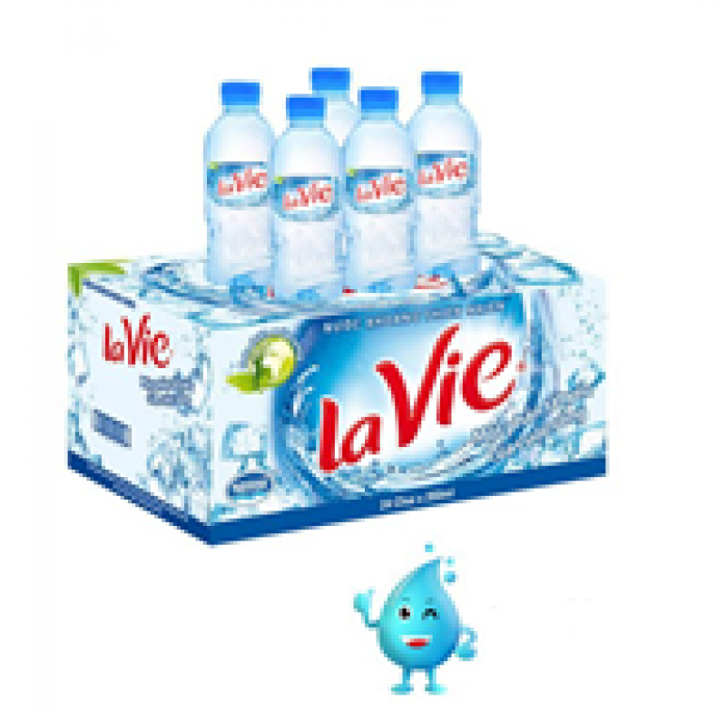 Nước khoáng Lavie 350ml (Thùng)